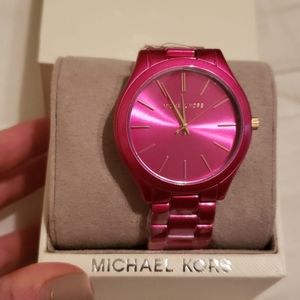 Hot Pink Michael Kors Watch